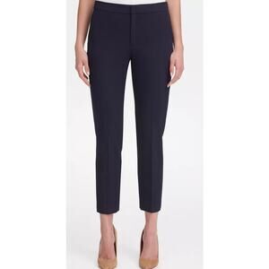 Tommy Hilfiger Sz 14 Sloane Pant Navy Slim Office Tailored Stretch Versatile